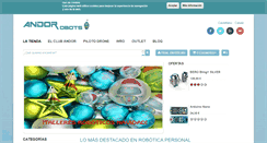 Desktop Screenshot of andorobots.com